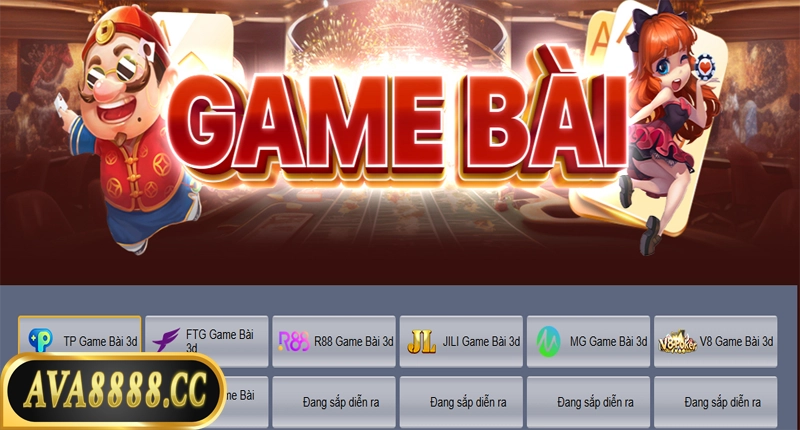 Top những sảnh game bài Ava8888 đáng chơi nhất