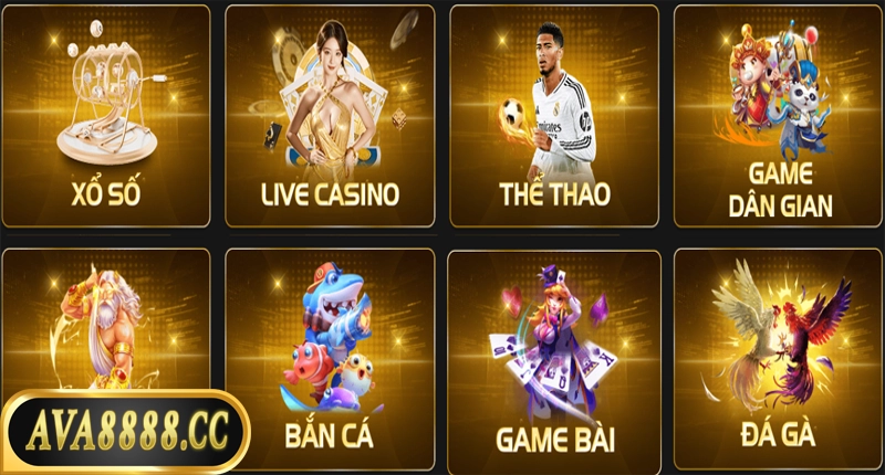 Ava8888 với hơn 1000 trò chơi cho bet thủ lựa chọn